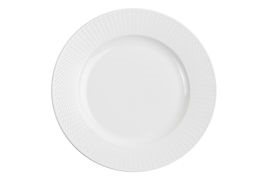 Tallrik flat Ø 20,5 cm Victoria, Förstärkt benporslin,