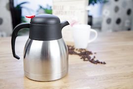 Termoskanna 1,0 L, Rostfri insats