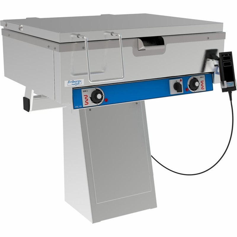 Stekbord FBL40D/2, 120 Djup, El-Tipp, Fast Fotpelare