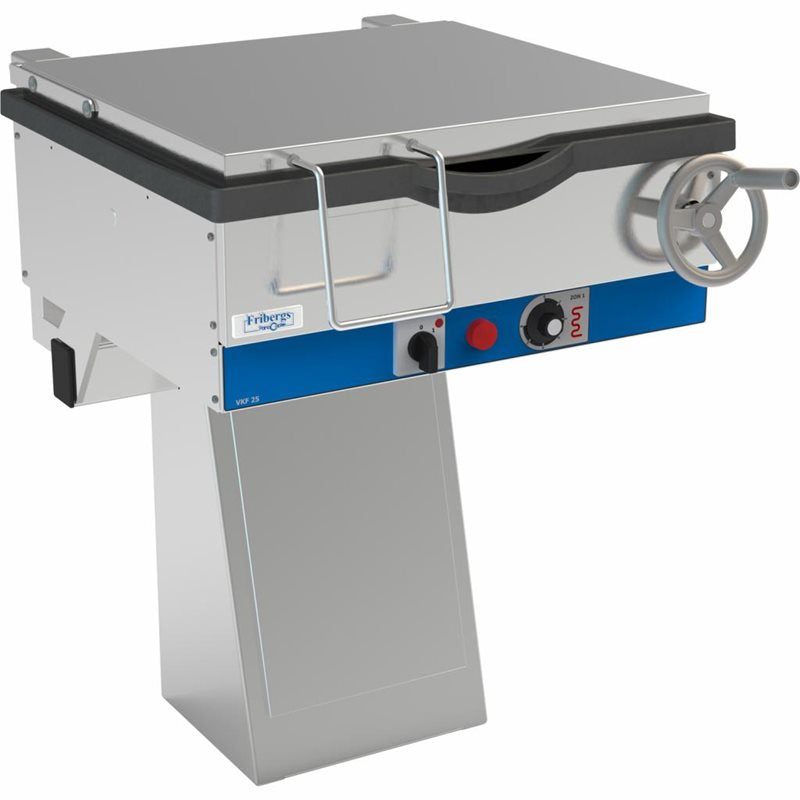 Stekbord VKF25D/1, 140 Djup, Man.Tipp, Fast Fotpelare