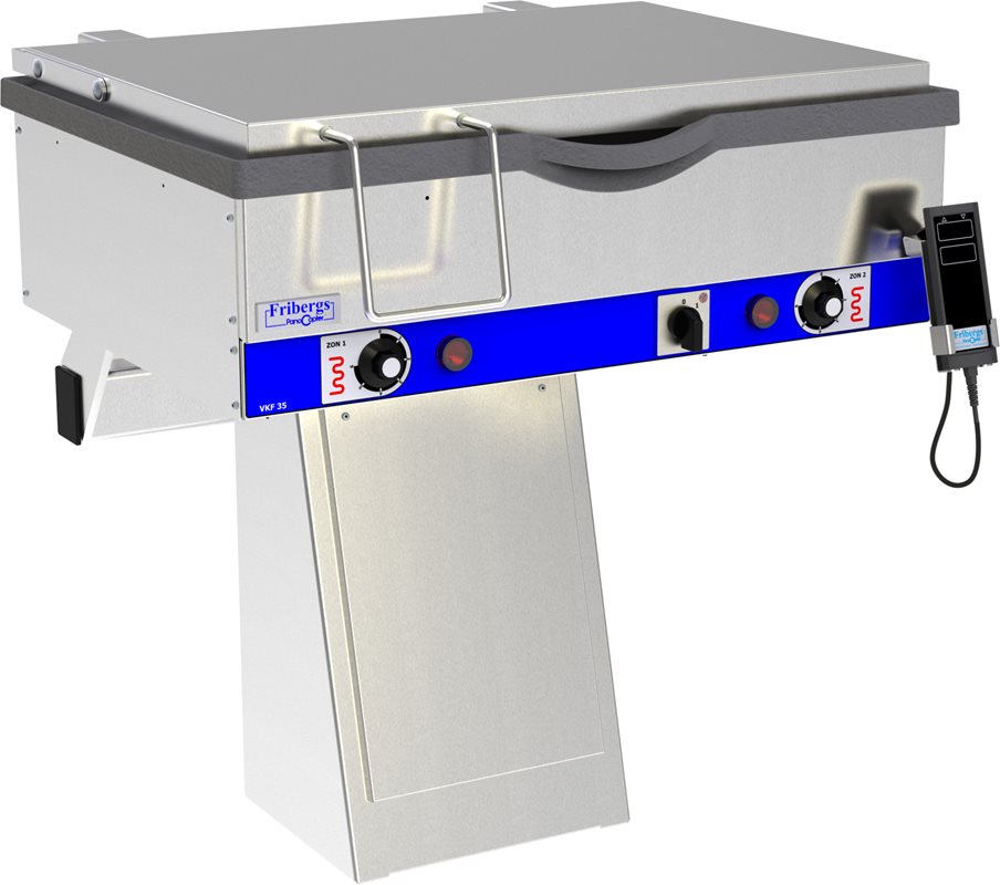 Stekbord VKF35/2, El-Tipp, Fast Fotpelare