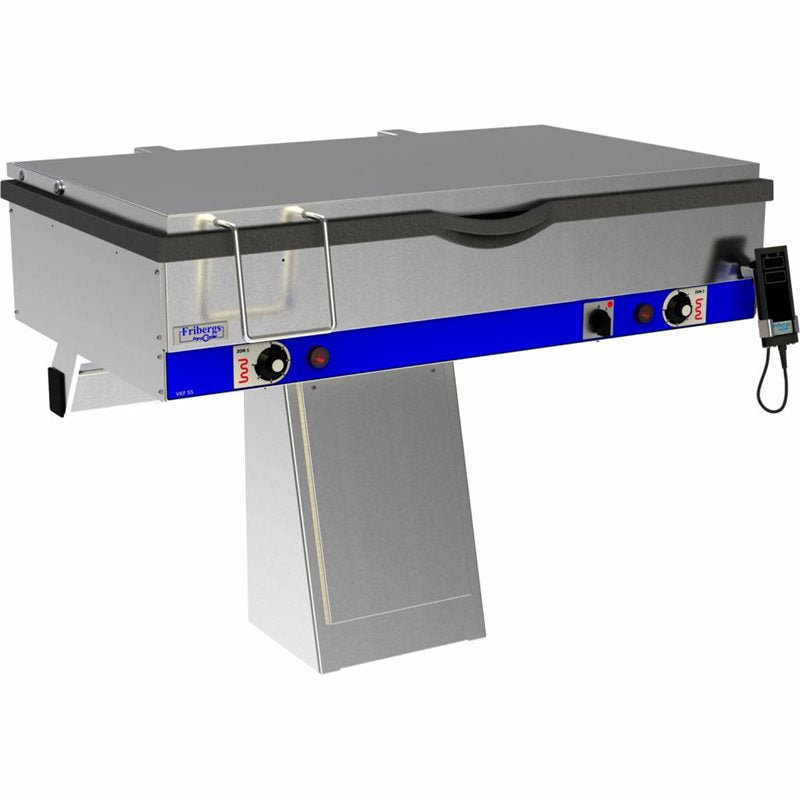 Stekbord VKF55D/2, 140 Djup, El-Tipp, Fast Fotpelare