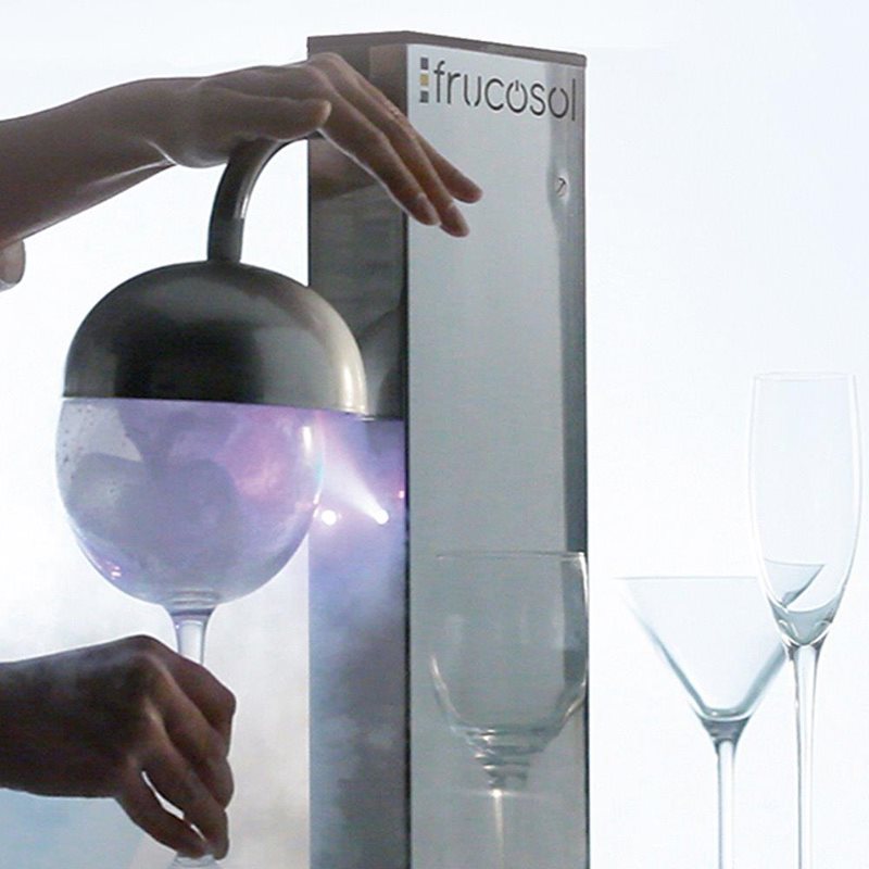 Glasfrostare GF1000 med LED-Display