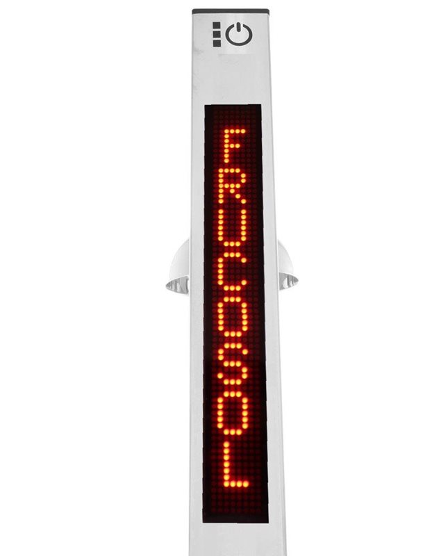 Glasfrostare GF1000 med LED-Display