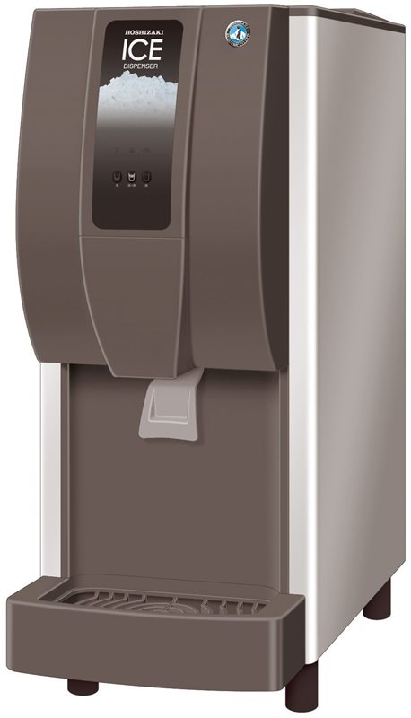 Is-/Vattendispenser, DCM-120KE, 125kg/dygn
