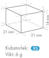 Ismaskin Kub XS 210kg/dygn Vattenkyld
