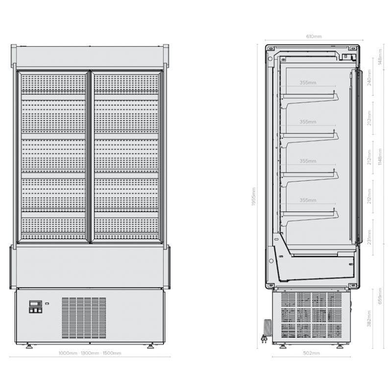 Livsmedelskyl W060 PT