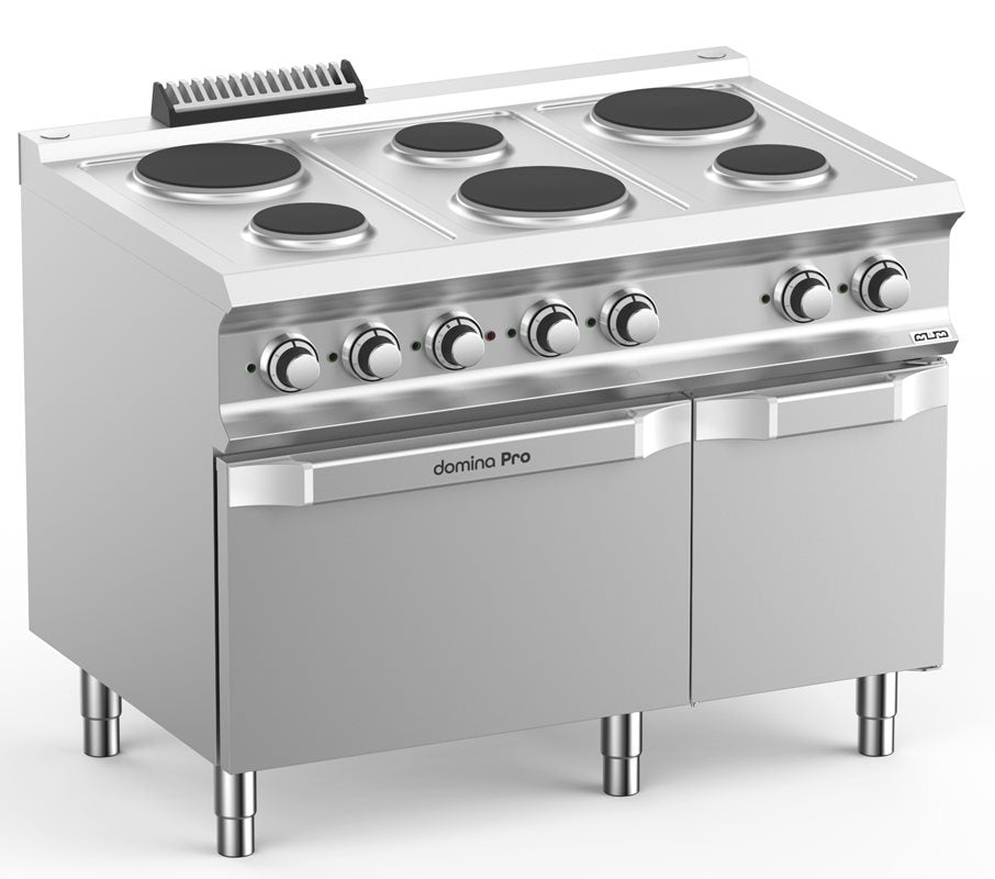 Elspis med ugn, 6 plattor, Domina pro 700