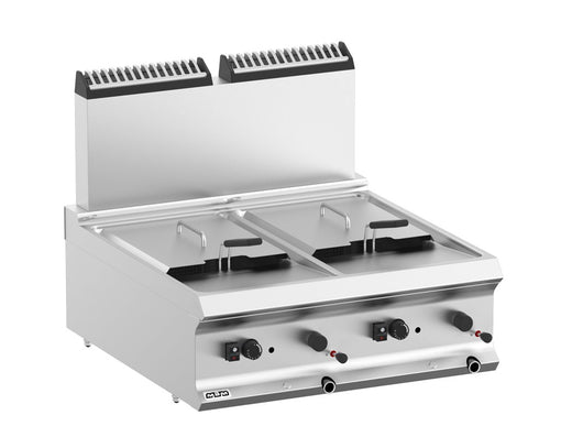 Fritös, bänk 9+9l, Gas 15kW
