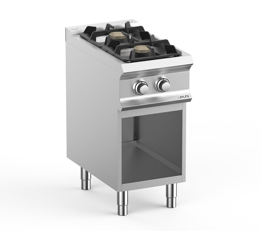 Gasspis med 2 brännare - Domina Pro 700