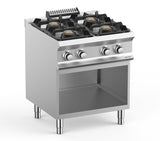Gasspis med 4 brännare - Domina Pro 700