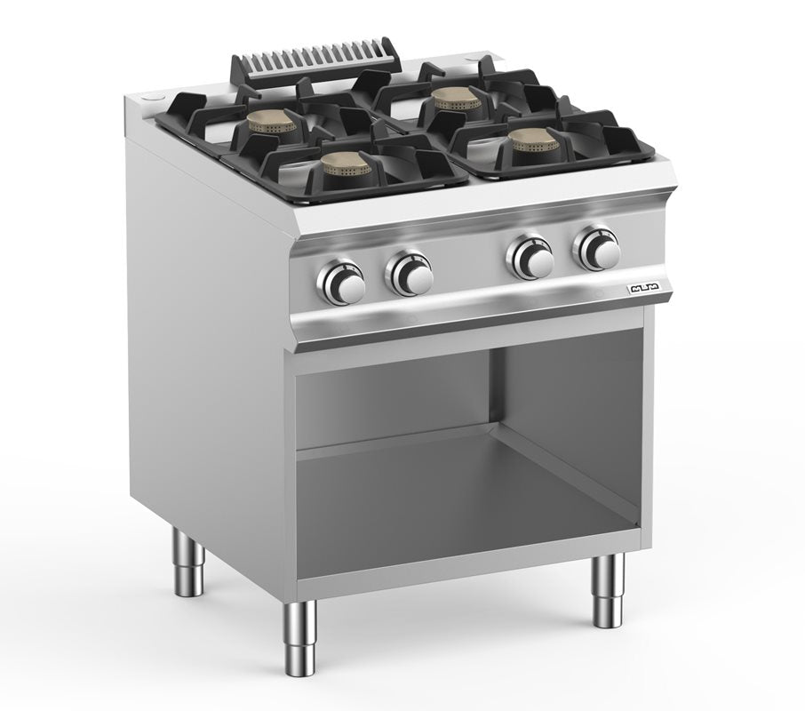 Gasspis med 4 brännare - Domina Pro 700