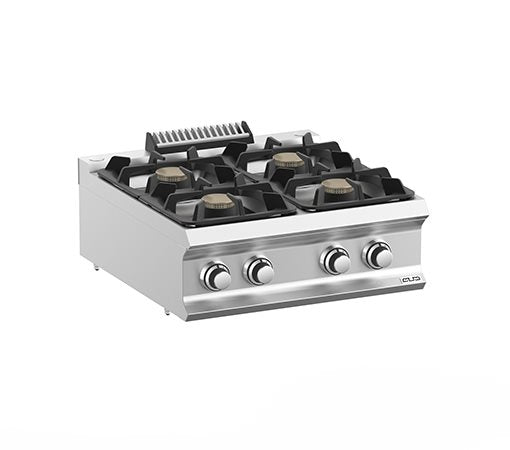 Gasspis med 4 brännare - Domina Pro 700