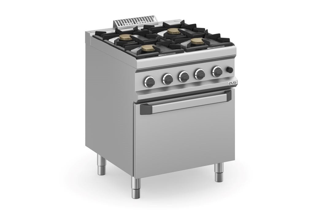 Gasspis med ugn 4 brännare 28kw