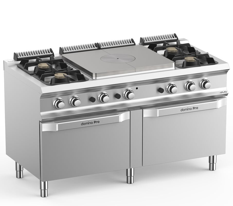 Hällspis Gas med ugn/4 st brännare - Domina Pro 700