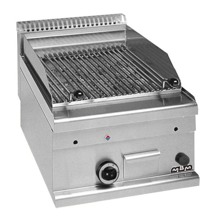 Lavastensgrill köttgaller, Gas