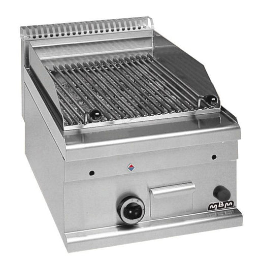 Lavastensgrill köttgaller, Gas