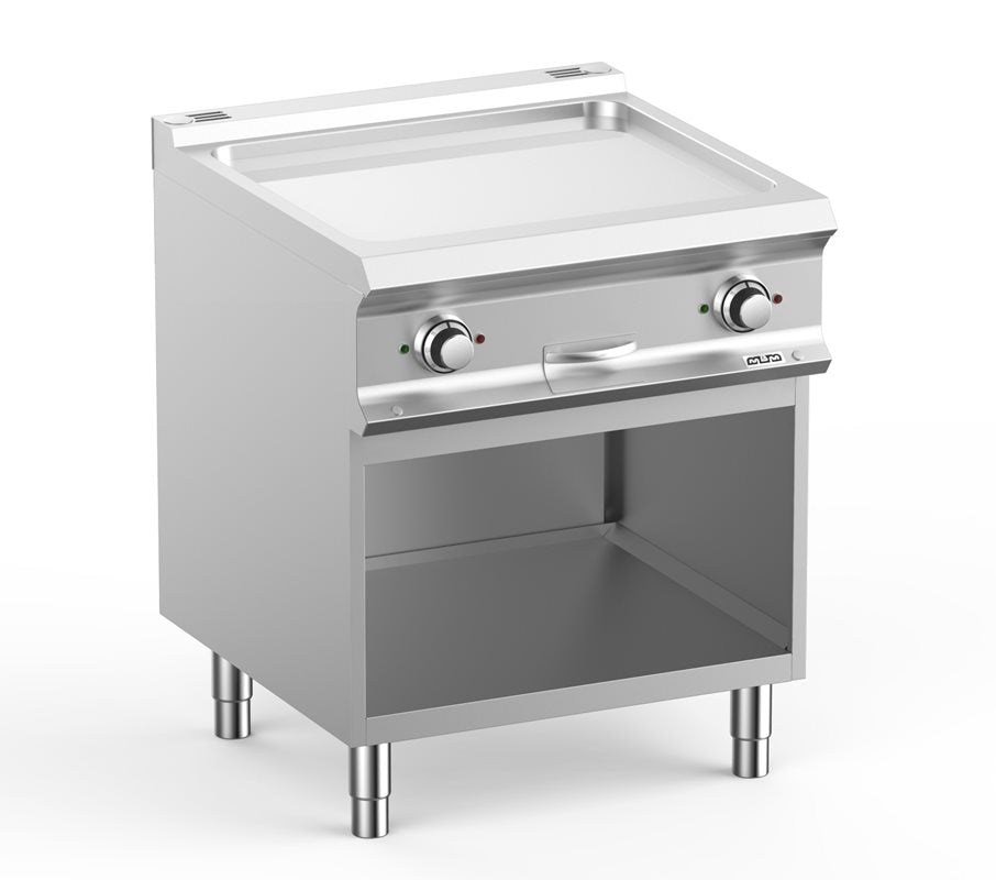 Stekhäll El, Slät/krom 2x5kw. Domina Pro 700