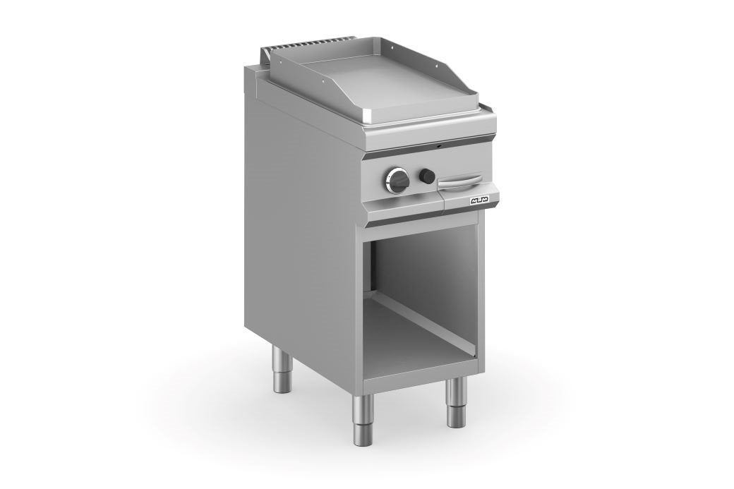 Stekhäll, Gas 5,5  kW. slät | öppetskåp