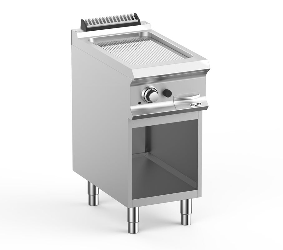 Stekhäll Gas, Räfflad/Krom 7kW Domina Pro 700