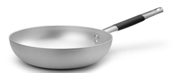 Aluminium stekpanna Induktionsbotten. ø28