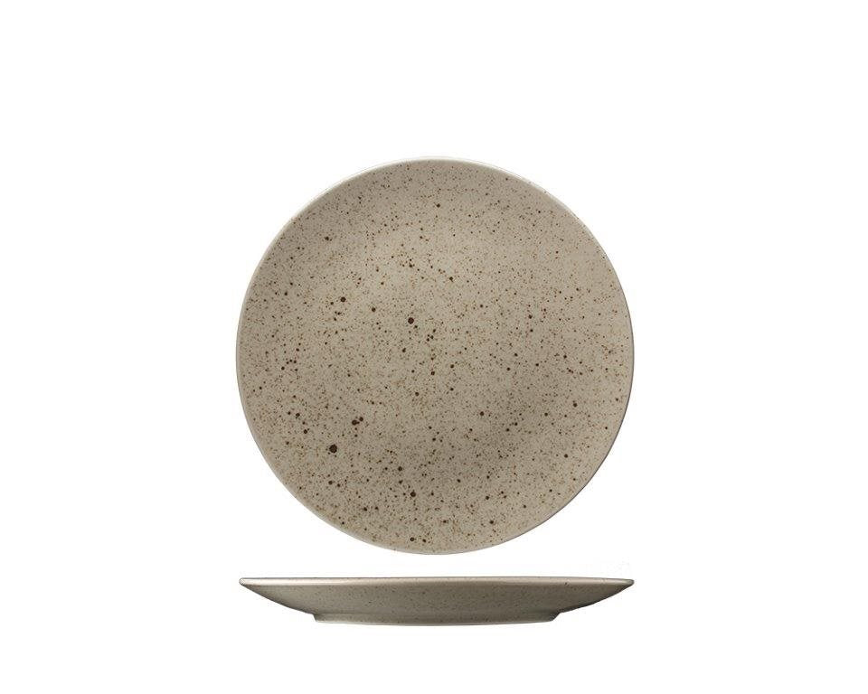 Lifestyle Assiett flat utan bräm D16cm Natural