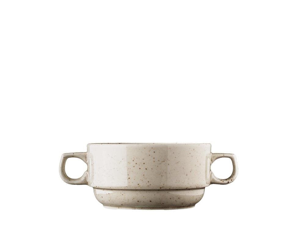 Lifestyle Soppskål 39cl 2 handtag Natural