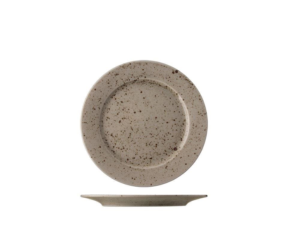 Lifestyle Tallrik flat med bräm D17cm Natural