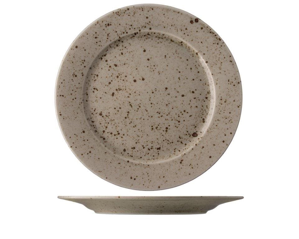 Lifestyle Tallrik flat med bräm D31cm Natural