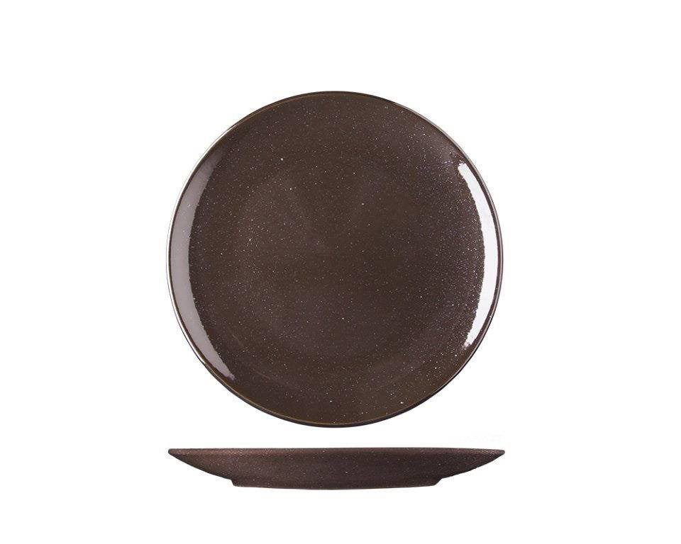 Lifestyle Tallrik flat utan bräm D21cm Ebony