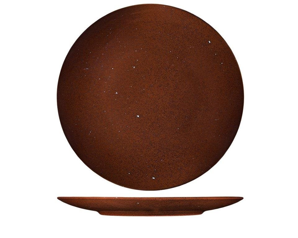 Lifestyle Tallrik flat utan bräm D30cm Cocao