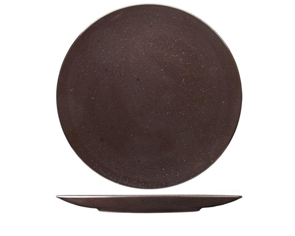 Lifestyle Tallrik flat utan bräm D30cm Ebony