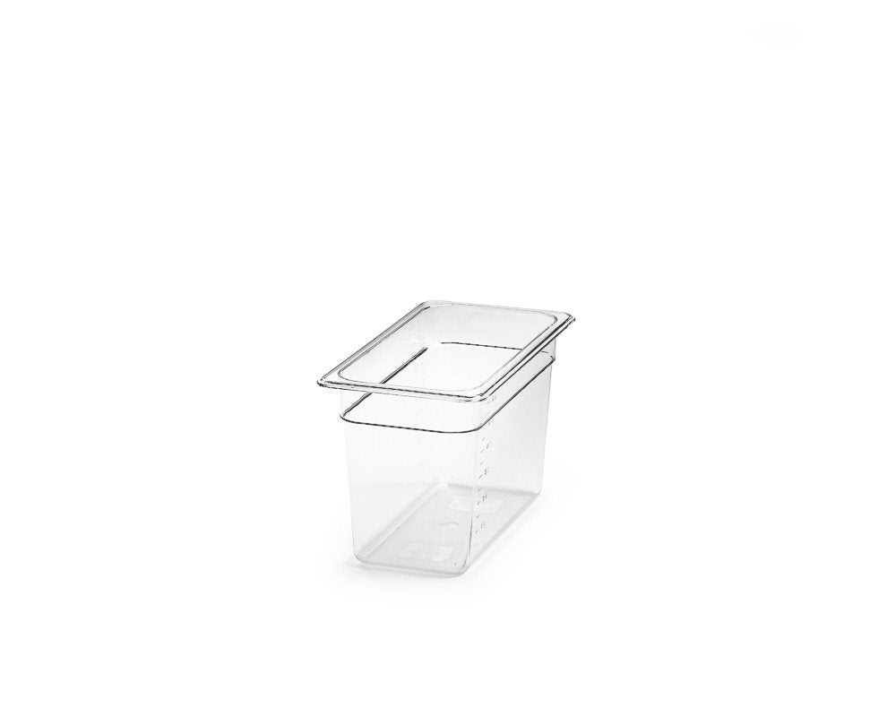 Polycarbonat kantin, Transp. GN 1/3.