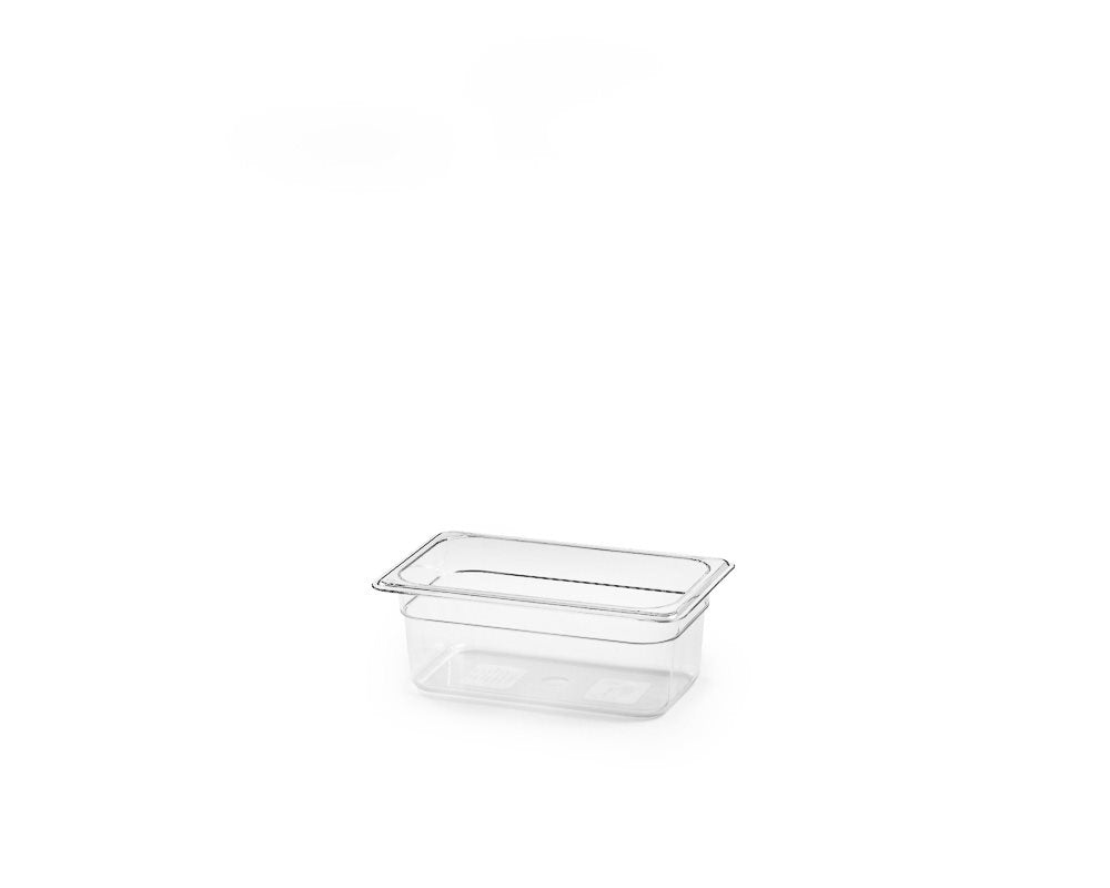 Polycarbonat kantin, Transp. GN 1/4.