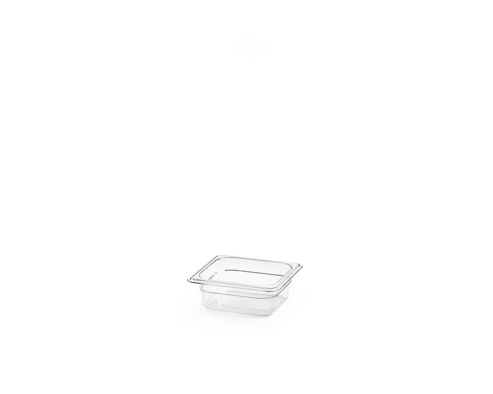 Polycarbonat kantin, Transp. GN 1/6.