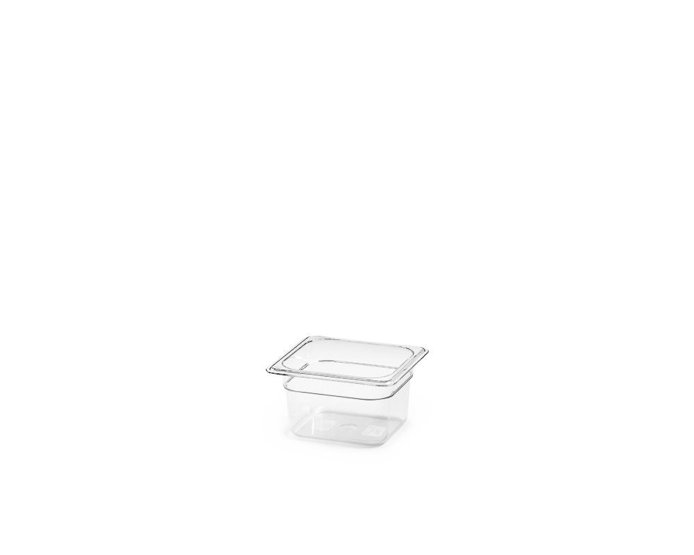 Polycarbonat kantin, Transp. GN 1/6.