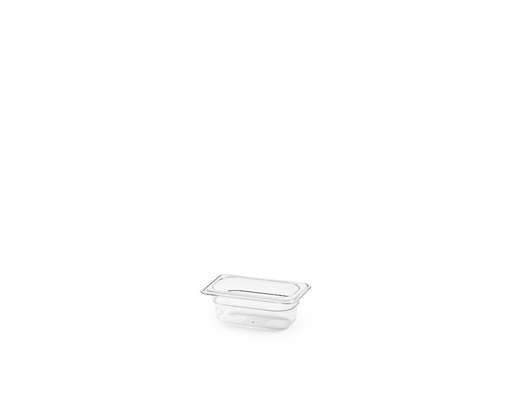 Polycarbonat kantin, Transp. GN 1/9.