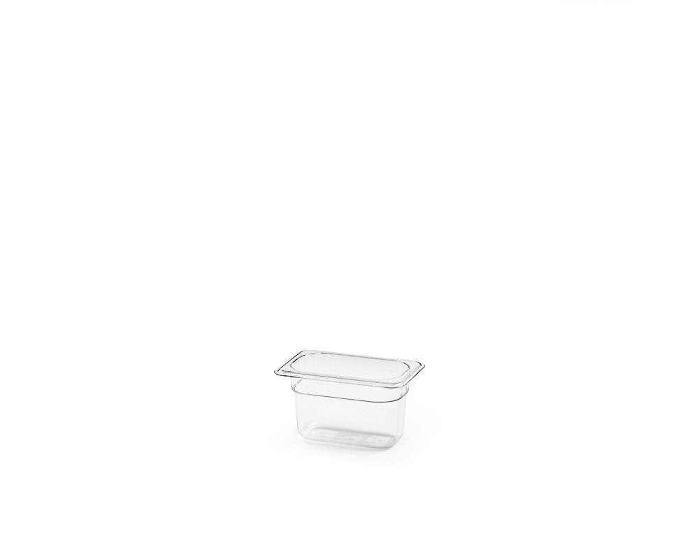Polycarbonat kantin, Transp. GN 1/9.