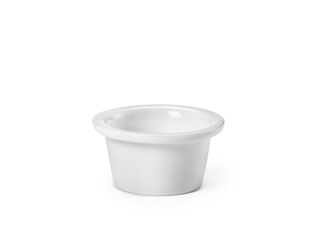 Ramekin porslin till korg 60ml. VIT