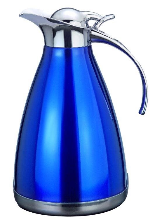Serveringskanna vacuum isolerad, rfr blå 1,5L