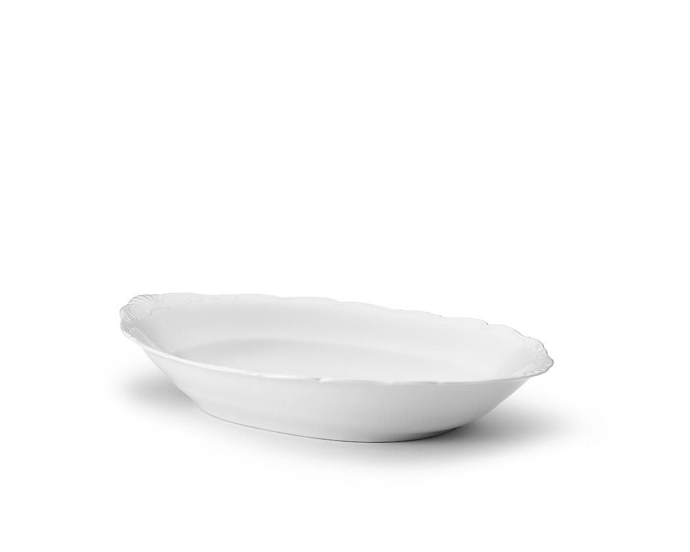 Verona Tallrik/fat Oval djup 35,5x24xH5cm