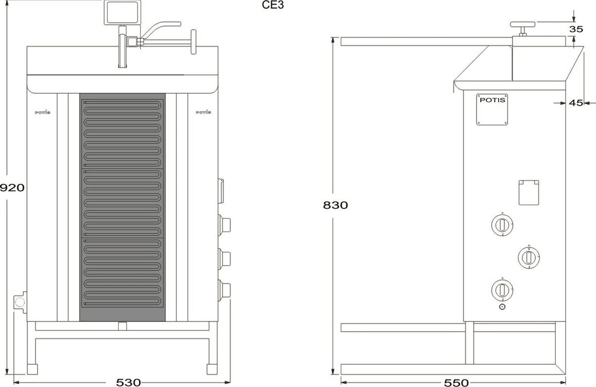 Kebabgrill CE3