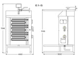 Kebabgrill E1-S