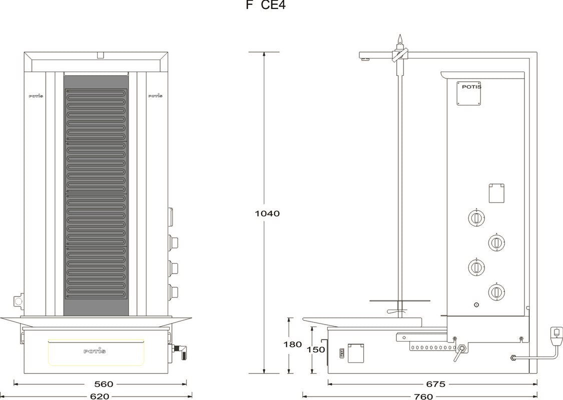 Kebabgrill F CE4