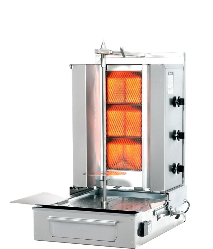 Kebabgrill F GD3 Gasol