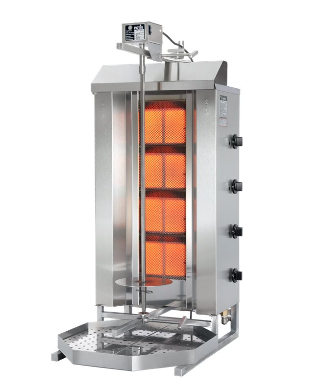 Kebabgrill GD4 Gas