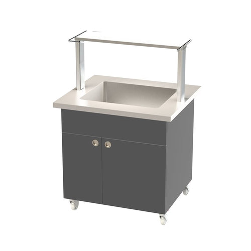 Buffévagn 2 GN 1/1, 1,5kW till 4,5kW, +30˚C till +90˚C