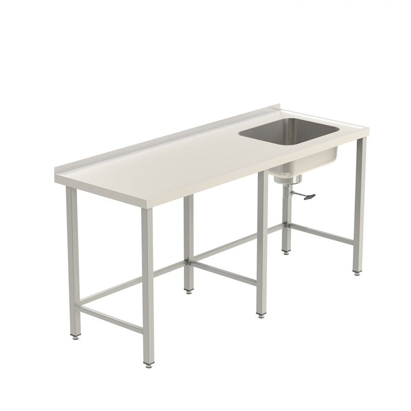 Diskbänk med vulst, från 600mm x650x900