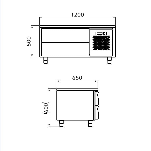 Grillkylbänk 1200, Smart Line