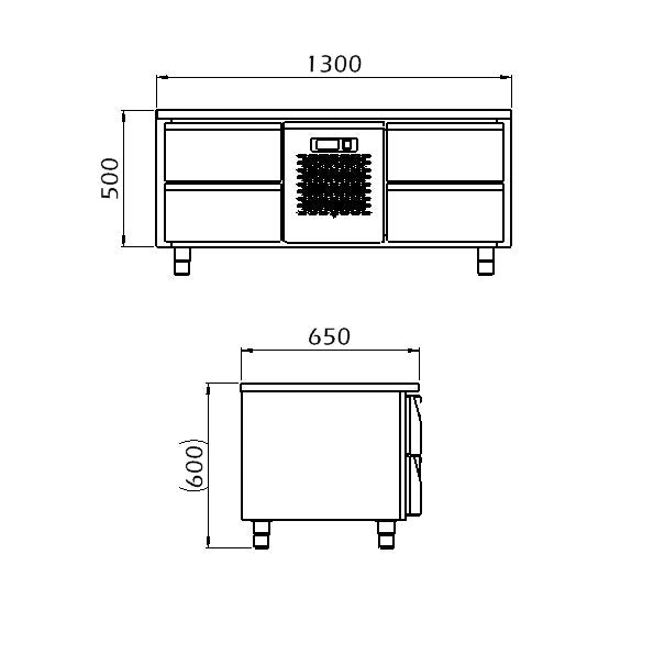 Grillkylbänk 1300 Smart Line